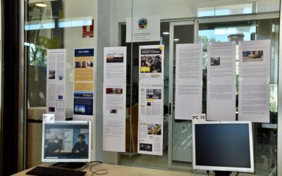 Exposició de notícies i reportatges de l’alumnat de l’Antina i del Ramon de la Torre a la Biblioteca